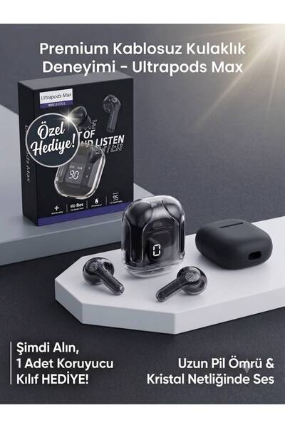Mmctech Bluetooth Kulaklık Kadın Erkek ios Android Uyumlu Dokunmatik Stereo Ş...