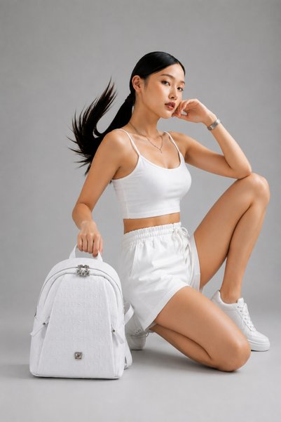 Just Polo Comfort-Focused Multi-Compartment Women's Hand and Shoulder Bag