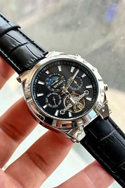 Reward Rd33013M Leather Cord Automatic Men Wrist Watch