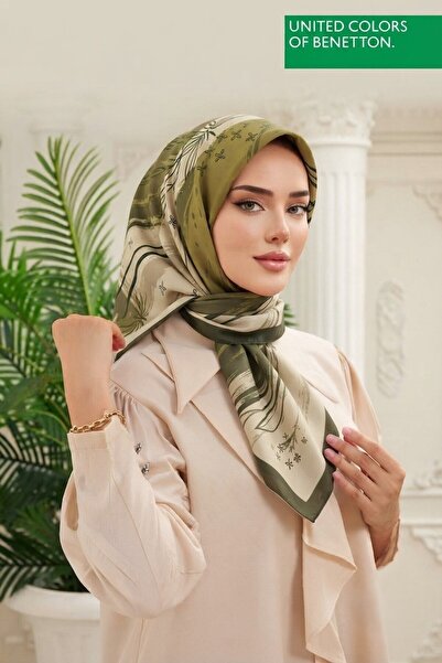 United Colors of Benetton Φουλάρι με σχέδιο Σιένα -1002-90*90