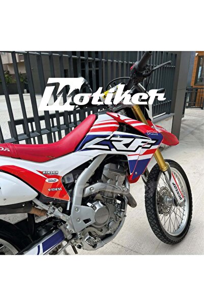 Motiker Honda CRF250 L "Showa" Tasarım Motosiklet Sticker Etiket Kaplama Modeli