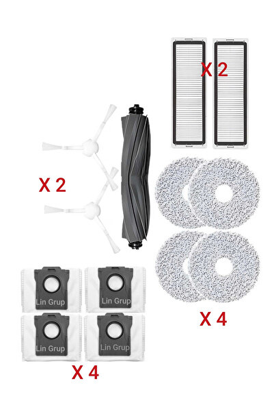LİN GRUP Dreame bot L10 prime - set de piese de schimb compatibile cu modelul...