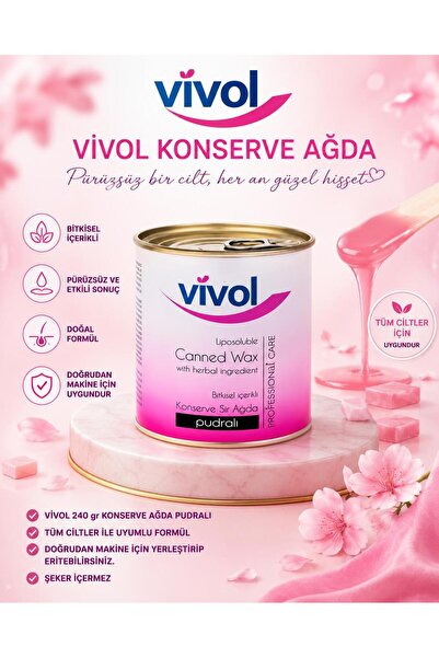 Vivol KONSERVE SİR AĞDA PUDRALI