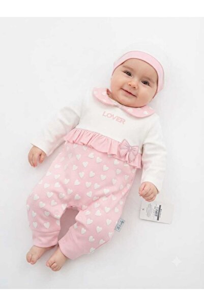 Lovely LV5000681 رومبير للأطفال من القطن التركي مريح ودافئ سهل ومرن في الارتد...