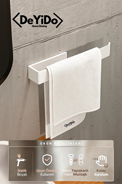 DeYiDo Kaliteli Paslanmaz Çelik Havluluk, Kağıt Peçetelik, Banyo Askısı - Banyo Lavabo Mutfak Çok Amaçlı