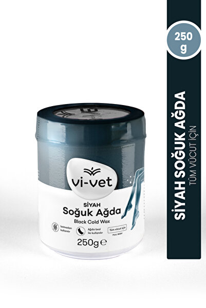 Vi-vet Soğuk Ağda 250 gr Siyah
