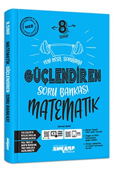 kitabın başkenti ankara yayıncılık Ankara Yayıncılık 8. Sınıf Güçlendiren Mat...