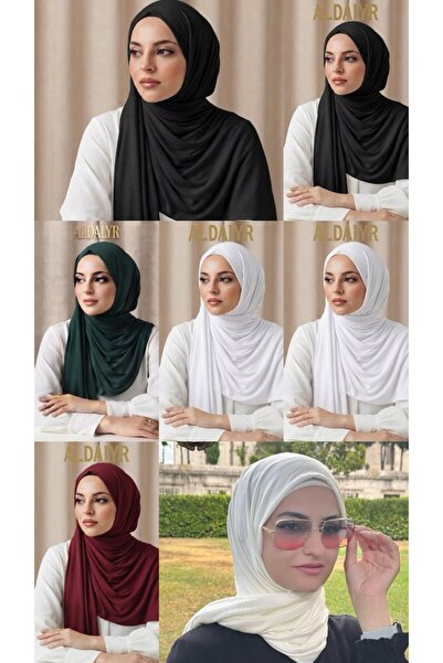 ALDAIYR 7 Combed Cotton Shawl Plain