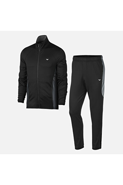 Basics 4 Way Colorblock Gym & Training Full-Zip Erkek Eşofman Takımı