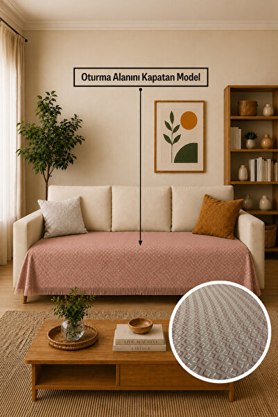 Gizo Home Eco |   Cotton Bohemian Sofa Cover, Sofa Bed Cover, Armchair Cover,...
