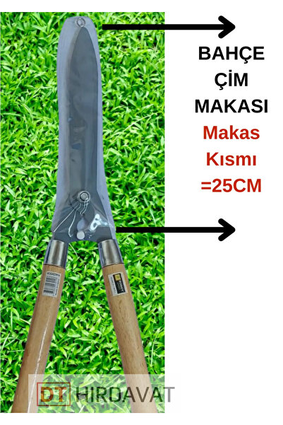 KL HOME Kavisli Keskin SUPER Ağız Çim BİÇME Makası - OT Biçme Makası