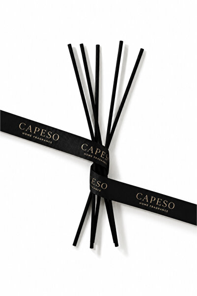 Capeso 5 Adet Siyah Fiber Oda Kokusu Çubuğu 22 cm – Yedek Reed Diffuser Çubuk