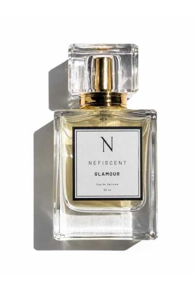 NEFISCENT GLAMOUR Kadın Parfüm 50 ml EDP | Pudramsı Çiçeksi Parfüm | Bergamot...