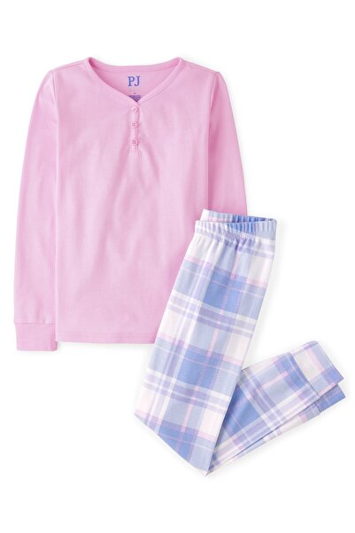 The Children's Place Girls Essential Pajama Set - Soft White