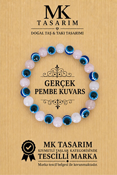 MK tasarım Real Pink Quartz Stone Mkt.1.101.48-Relaxing, Tranquility, Energy ...