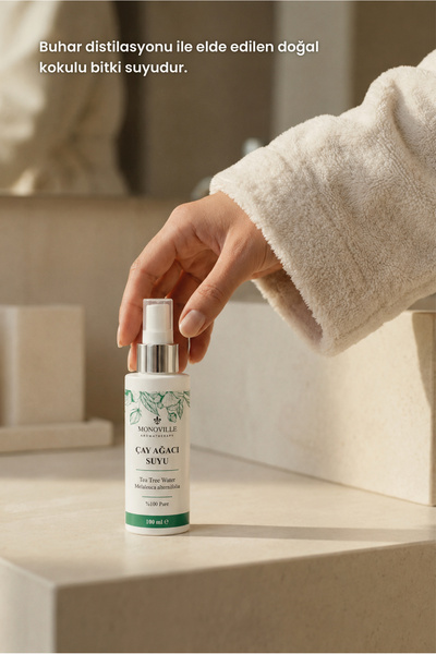 Monoville Çay Ağacı Suyu 100 ml Sprey Başlıklı (Tea Tree Water)