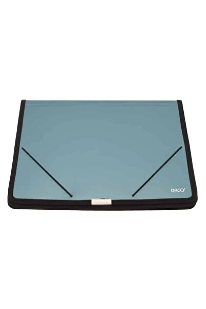daço Mapa Plastic cu Elastic si Burduf Verde