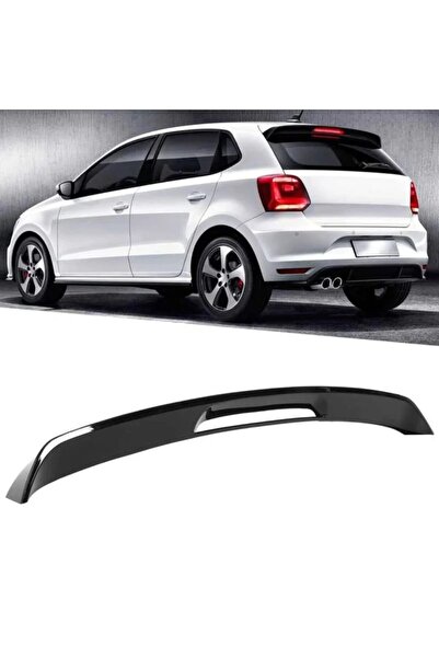 autogp Vw polo 6r 6c gti bagaj üstü spoiler pianoblack boyalı 2009 / 2018