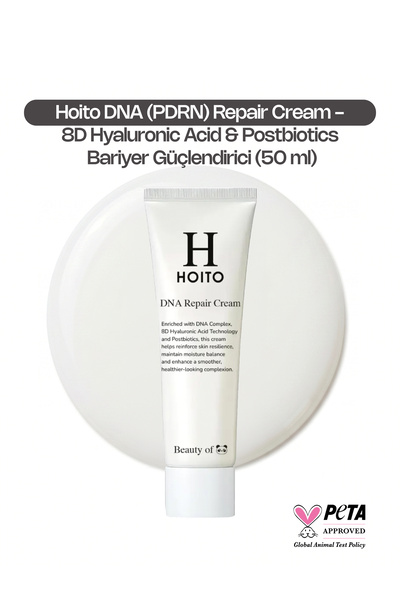 Hoito Dna (Pdrn) Repair Cream - 8D Hyaluronic Acid & Postbiotics Barrier Stre...