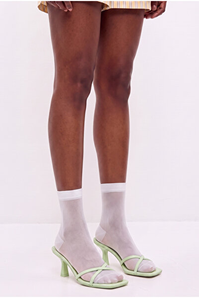 Katia&Bony Women's thin socks white
