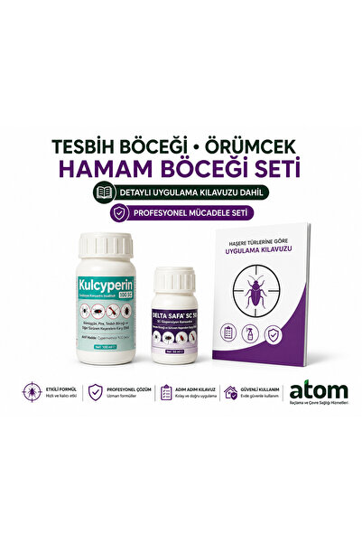 Atom Tesbih böceği , Örümcek , Hamam böceği paketi