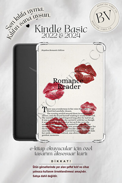 BookTok Vibes Co. Romance Reader Insert - Kindle ve Kobo E-Kitap Okuyucuları ...