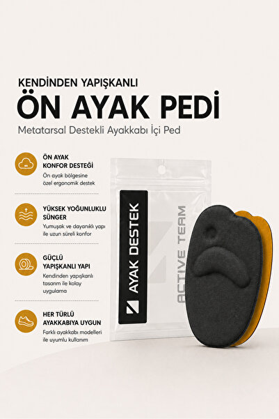 Active Team SP10 - Yapışkanlı Parmak Ayraçlı Pençe Destek | Ayakkabı Daraltma...