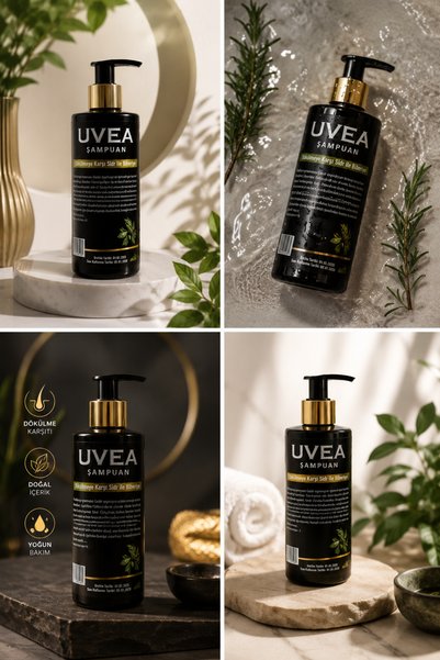 UVEA Sirdr Peppermint Anti-Hair Loss Shampoo 400 ml