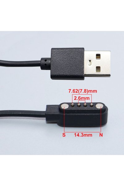 Choice35 1Piece USB 4Pin 7.62-14.3 YanXi 2Pin 4Pin Smartwatch Dock Charger Ad...