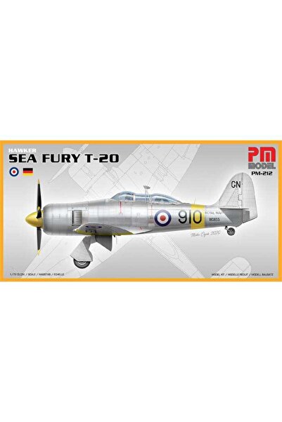Genel Markalar Sea Furry T 20 Model Montajlı Plastik Uçak Maket Kiti