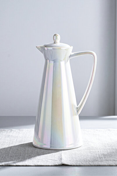 Perotti Pearl Porselen Lüster 21 cm Yağdanlık