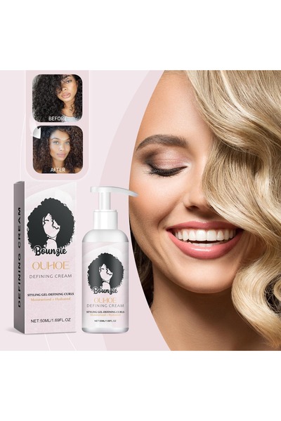 unbranded Cremă pentru definirea buclelor, styling păr creț și ondulat, contr...