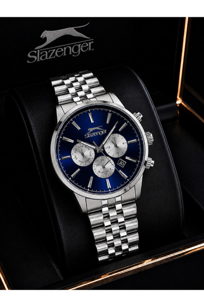 Slazenger SL.02 Slazenger حبل فولاذي أسود لا يرمي الألوان وظائف داخلية نشطة 5...