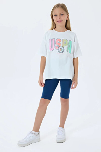 U.S. Polo Assn. مجموعة للفتيات من Us Polo Assn مرخصة لعمر 4-15 عامًا - إكرو