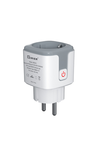 Choice ZigBee Power Plug GIRIER Tuya ZigBee 3.0 Power Plug 16A Smart Wall Soc...