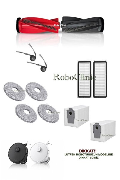 Roboclinic Roborock Qrevo Edge 5V1 Robot Vacuum Cleaner Compatible Replacemen...