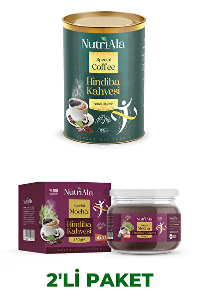 NutriAla Hindiba Detox Kahvesi 2'li Avantaj Paket