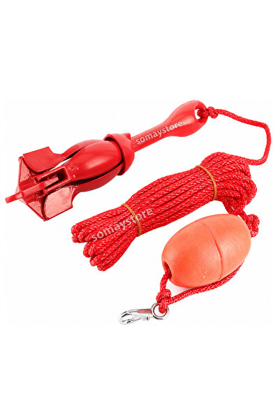 SomayStore Marin Bot , Kano ve Jetski Çıpası Çantalı Set 1.5 KG Şemsiye Çapalı 10mt ipli (Kırmızı Çapalı)