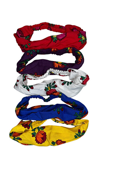 YELPAZE DÜNYASI Elastic Bandana Σετ 5 τεμαχίων