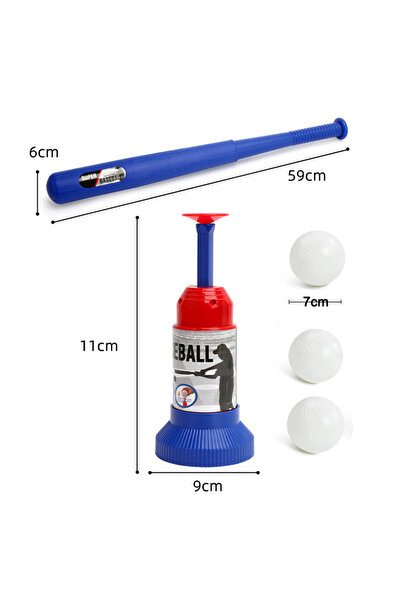 Choice Type-A Baseball Ball Toys Backyard Outdoor Sports Toy Adjustable Autom...