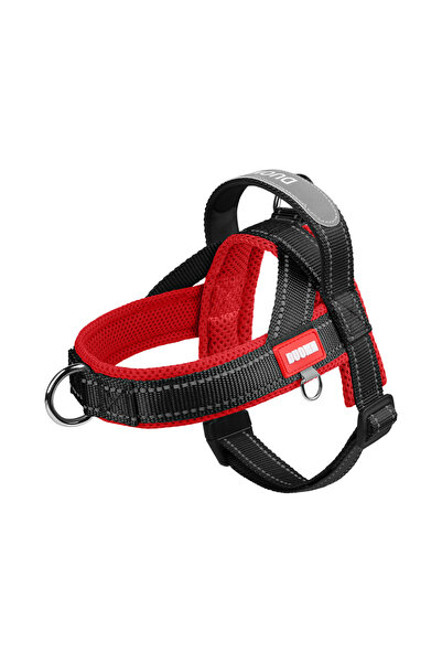 Choice M black red Dog Pet Chest Harness Wide Webbing Two-Color Contrasting F...