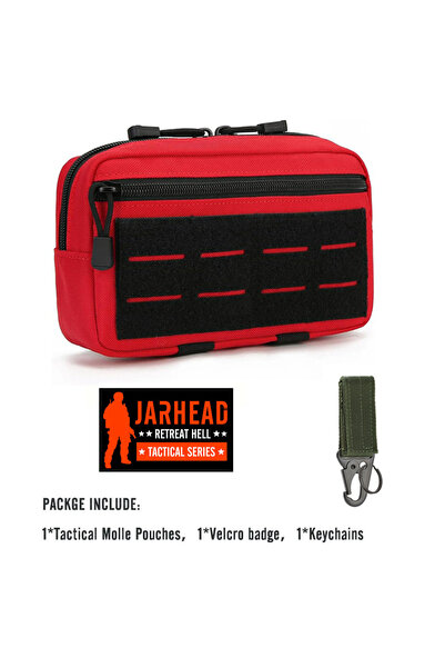 Choice RED-SET Tactical Molle EDC Pouch Outdoor First Aid Kit Pouch Waist Pac...
