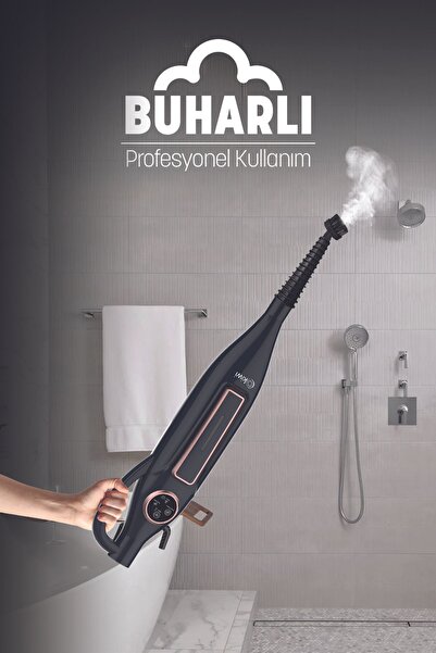 Kiwi Ksc-4220 Çok Fonksiyonlu Ayarlanabilir Seviyeli 10 Aparatlı Dikey Buharlı Mop - Buharlı Temizleyici