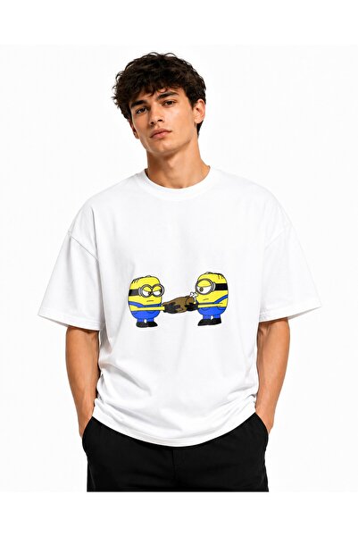 Inscriptie Tricou Unisex Bumbac Premium Casual " Minion turkey "