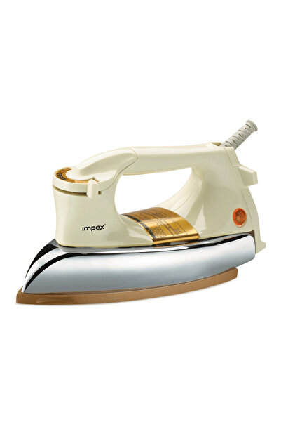 IMPEX Heavy Duty Dry Iron IB201 1200W, 1.5Kg, Golden Ceramic Plate, Auto Cut-...