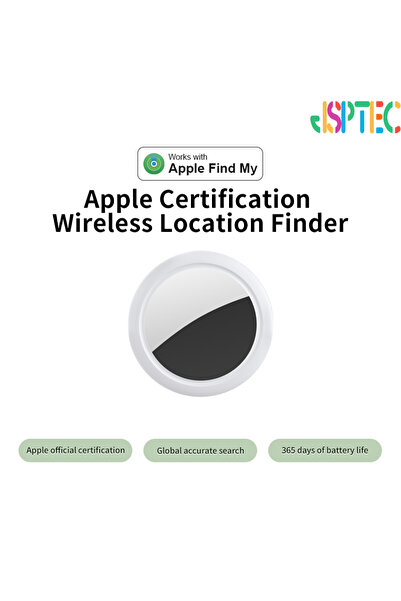 Choice1 Option3 JSPTEC GPS Locator Mini Smart Tag Works with IOS Find My APP ...