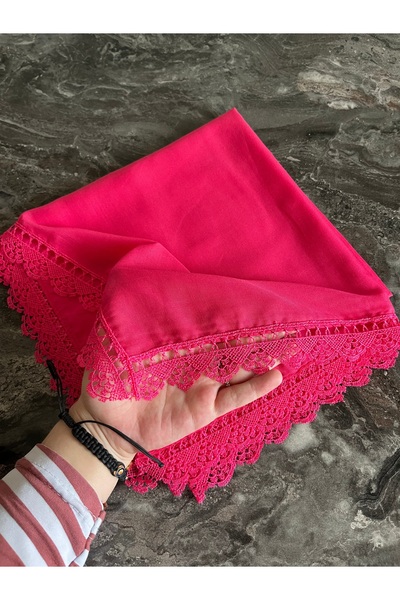 Handmade Dört kenar oyalı yazma