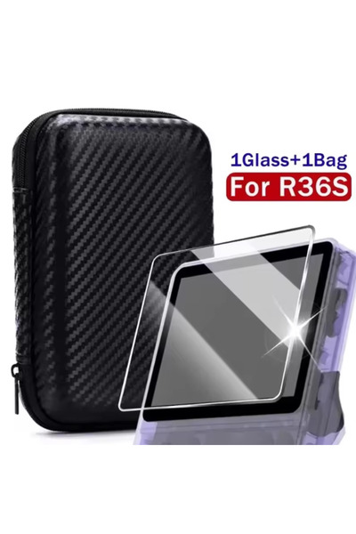 Choice9 واقي شاشة زجاجي مقوى من BOYHOM الرسمي لهاتف R36S، شفاف عالي الوضوح بص...