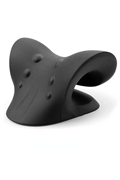 Choice3 Black Neck Shoulder Stretcher Relaxer Cervical Chiropractic Traction ...