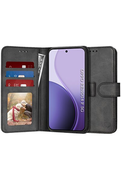 SKYDDAR INNOVATION Husă pentru Oppo Reno14 F, jurnal, tip carte cu portofel i...